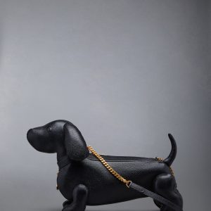 MINI HECTOR CHAIN BAG IN PEBBLE GRAIN