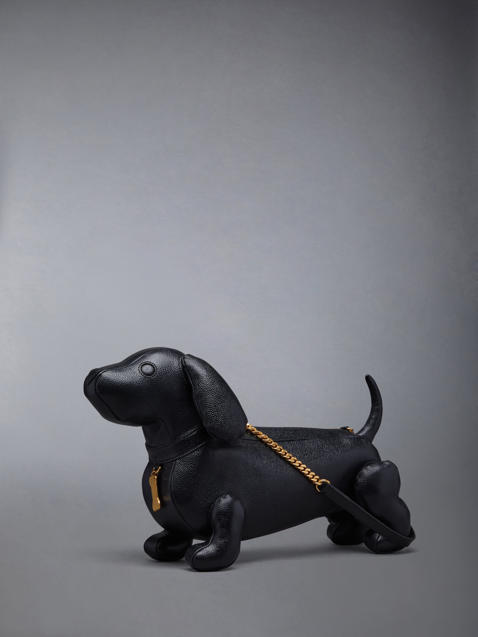 MINI HECTOR CHAIN BAG IN PEBBLE GRAIN - Image 2