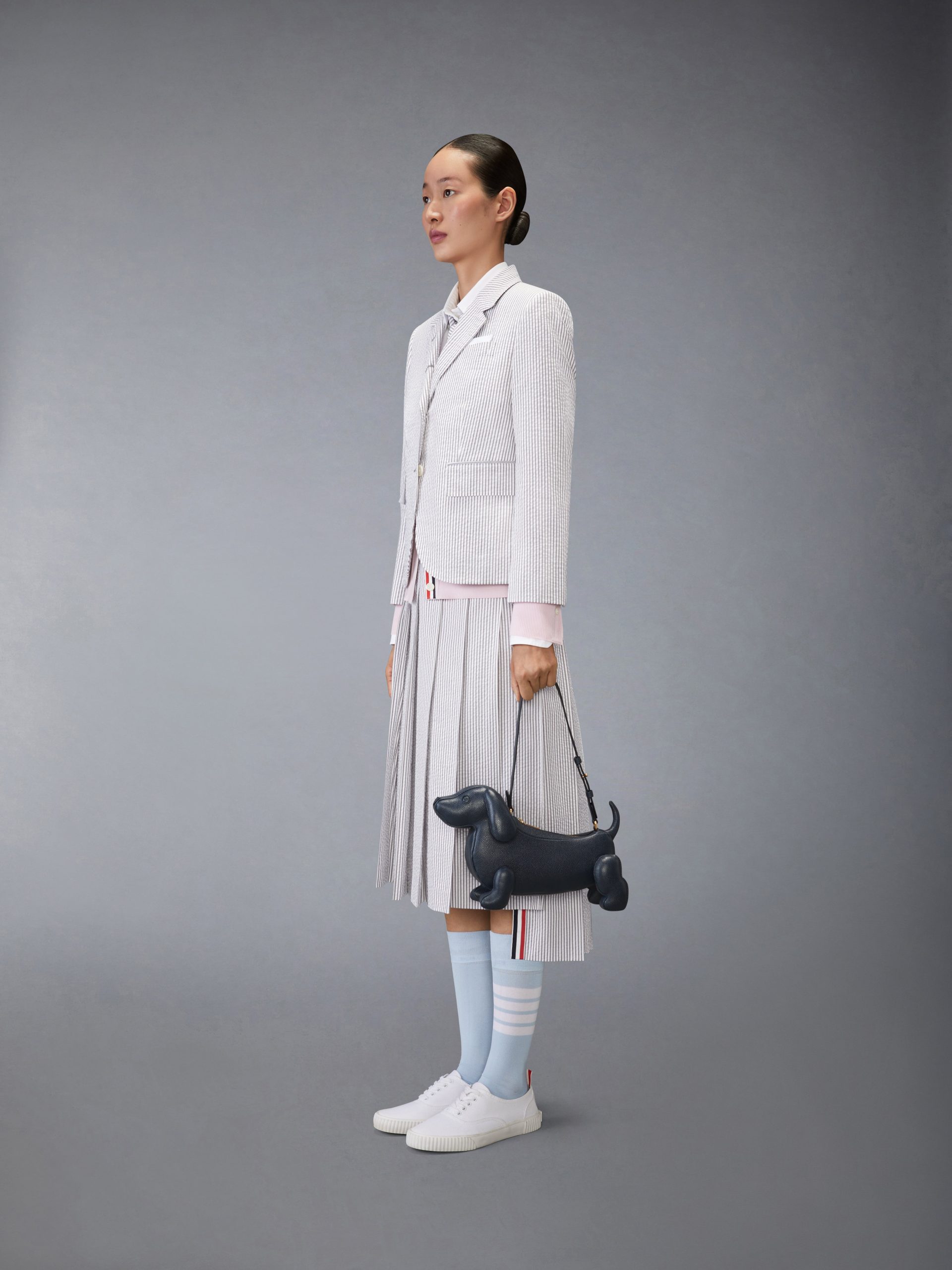 PEBBLE GRAIN BABY HECTOR SHOULDER BAG - Image 2