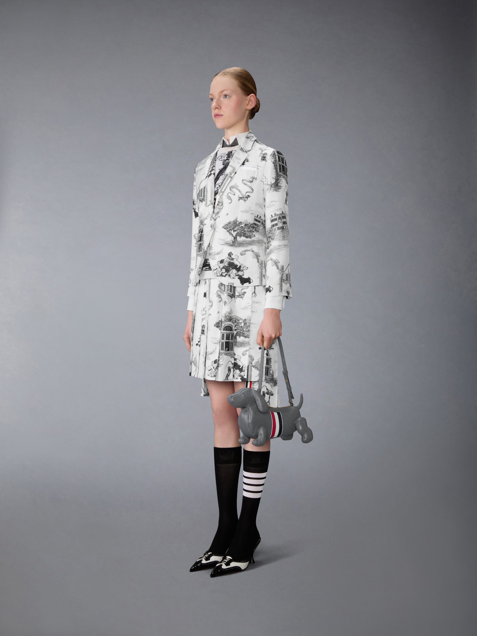 PEBBLE GRAIN HECTOR BAGUETTE - Image 4