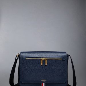 Pebble Grain Leather Reporter Bag