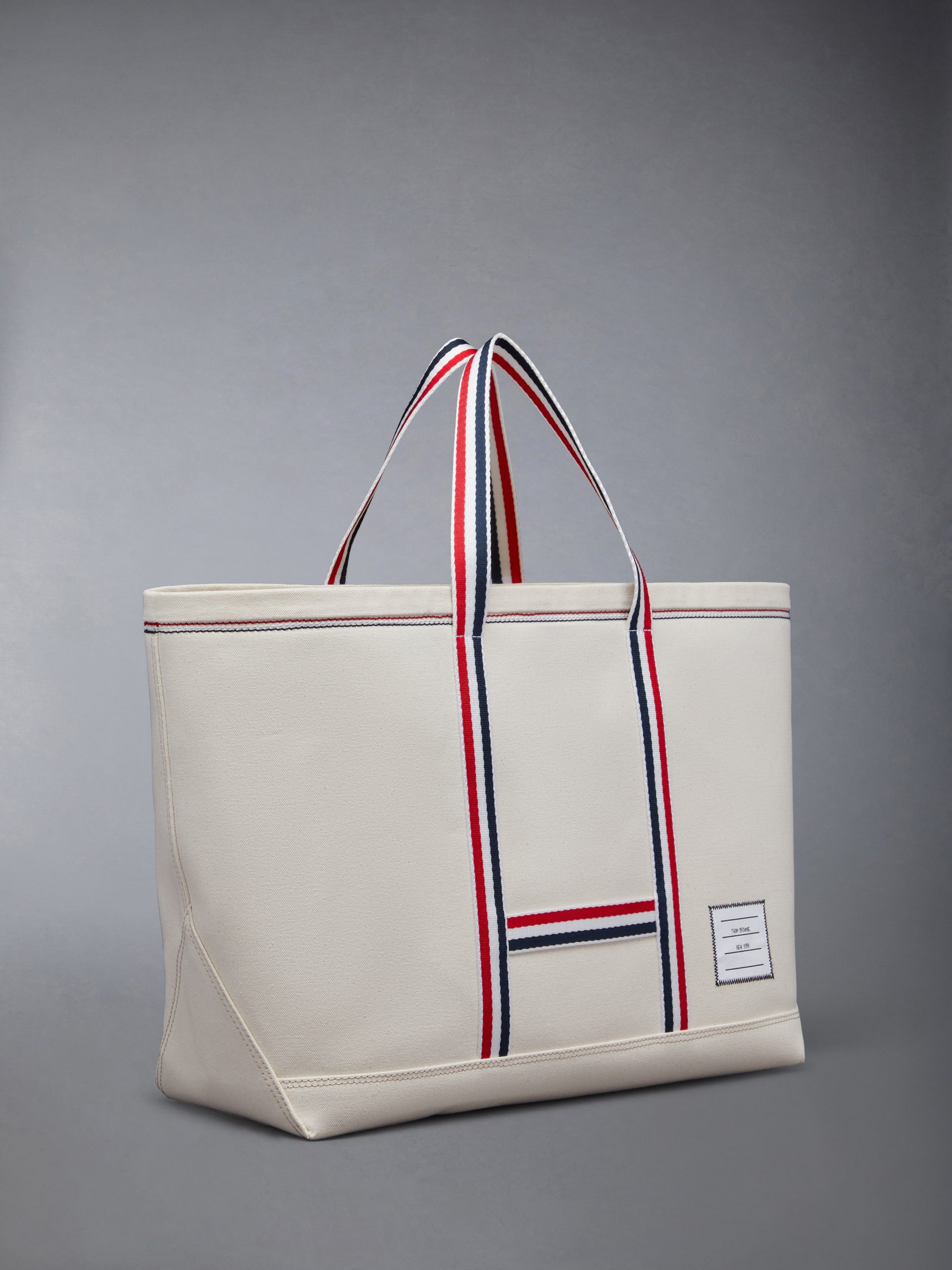 CANVAS STRIPE MEDIUM TOOL TOTE - Image 2