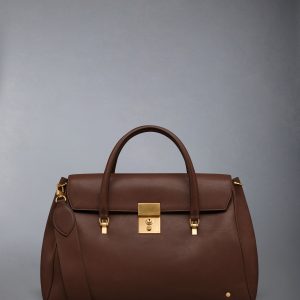 BOLTON WEEKENDER BAG IN SOFT PEBBLE GRAIN LEATHER