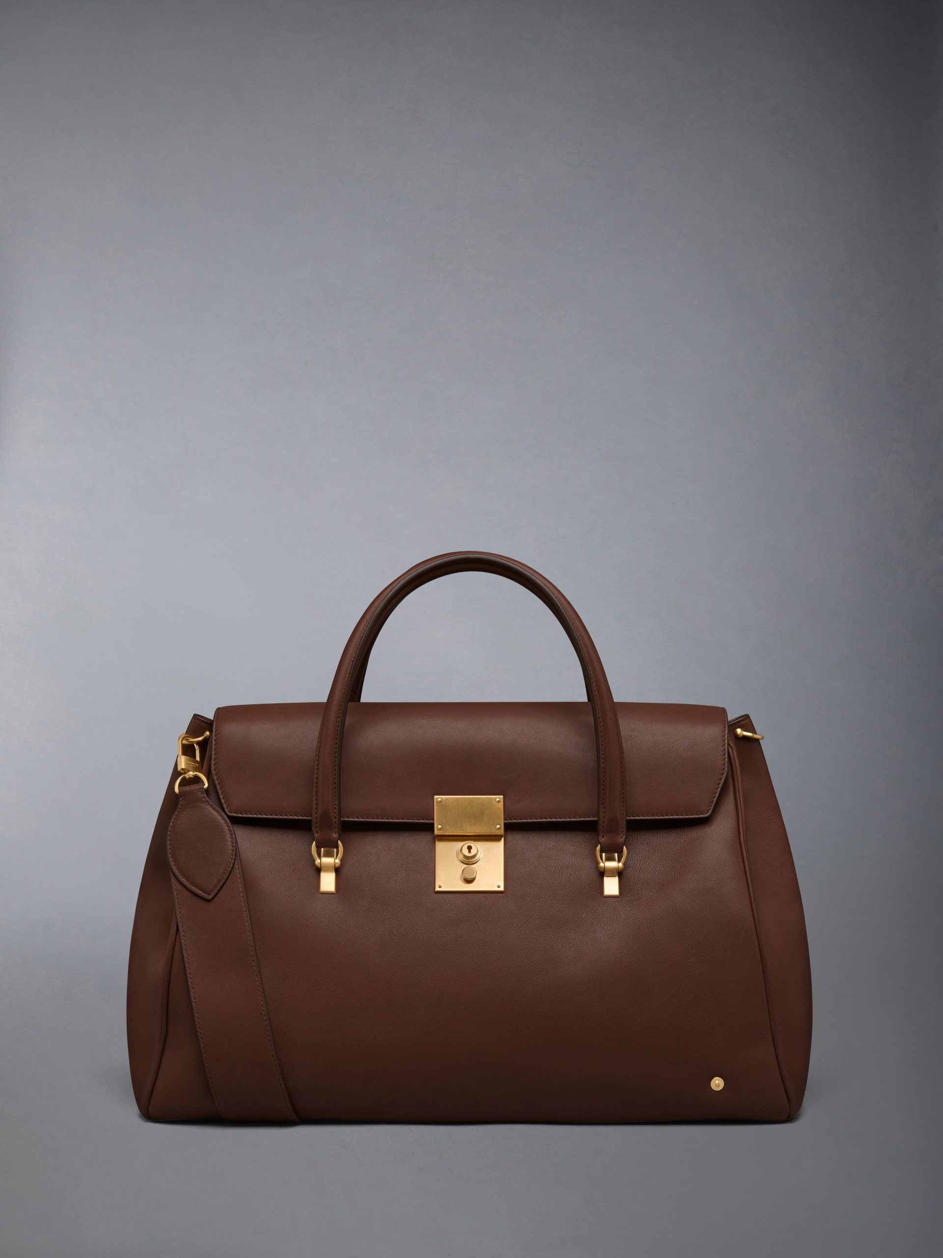 BOLTON WEEKENDER BAG IN SOFT PEBBLE GRAIN LEATHER