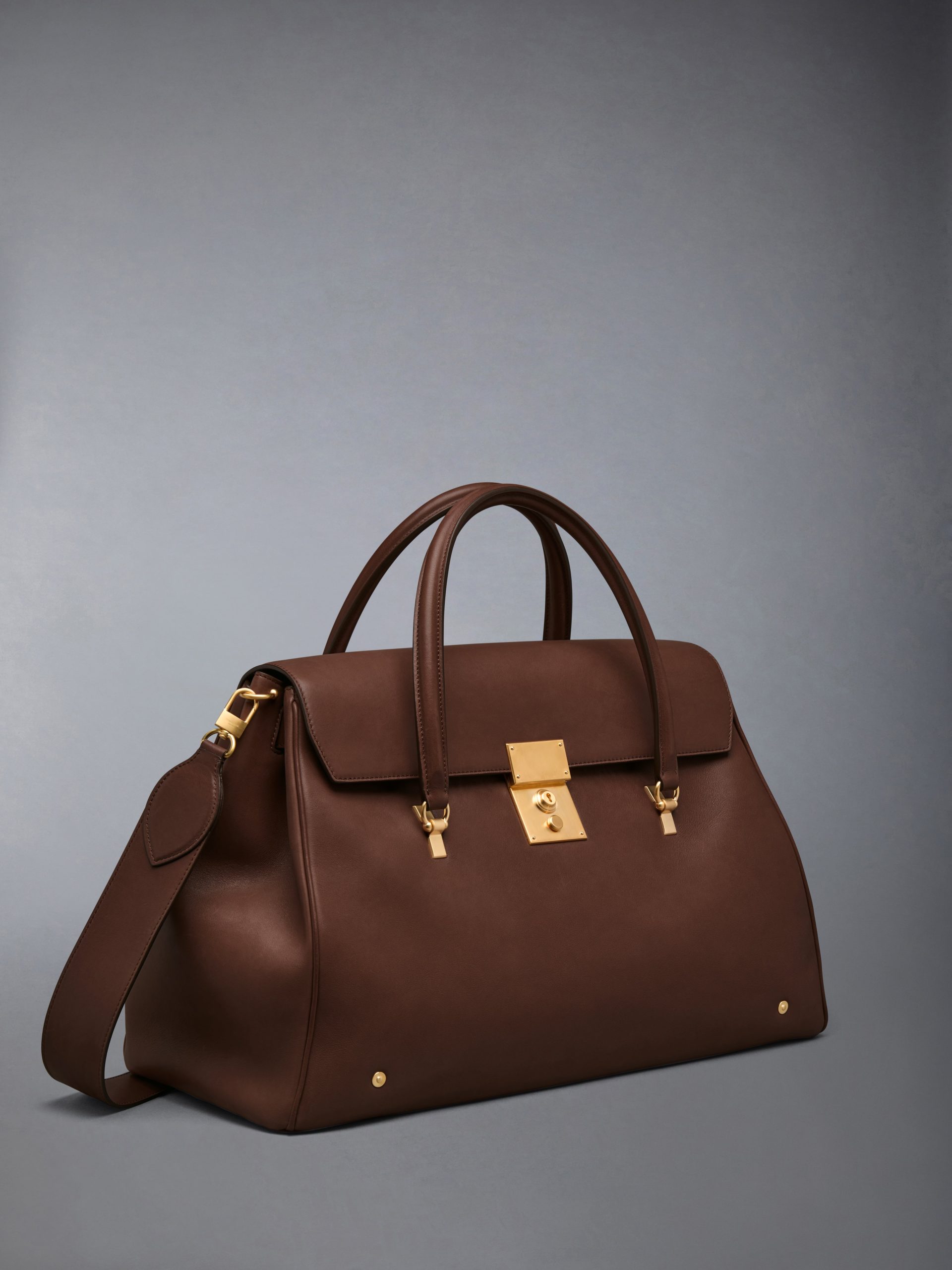 BOLTON WEEKENDER BAG IN SOFT PEBBLE GRAIN LEATHER - Image 3