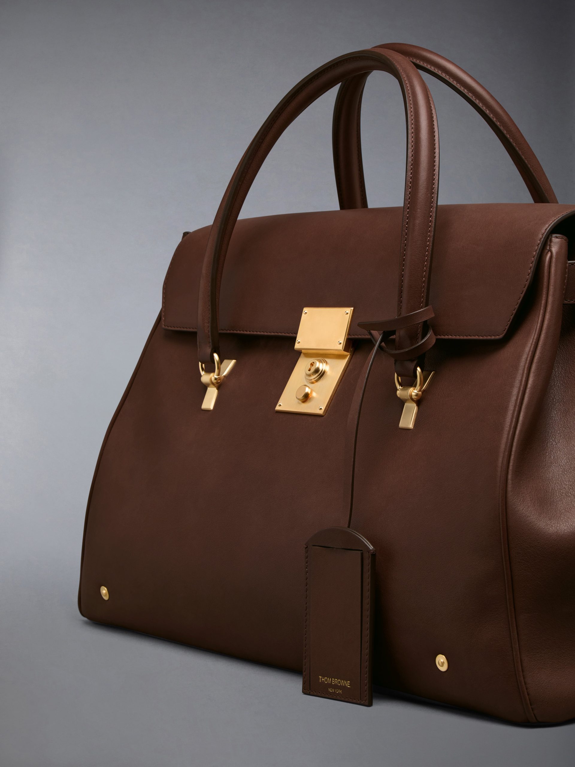 BOLTON WEEKENDER BAG IN SOFT PEBBLE GRAIN LEATHER - Image 6