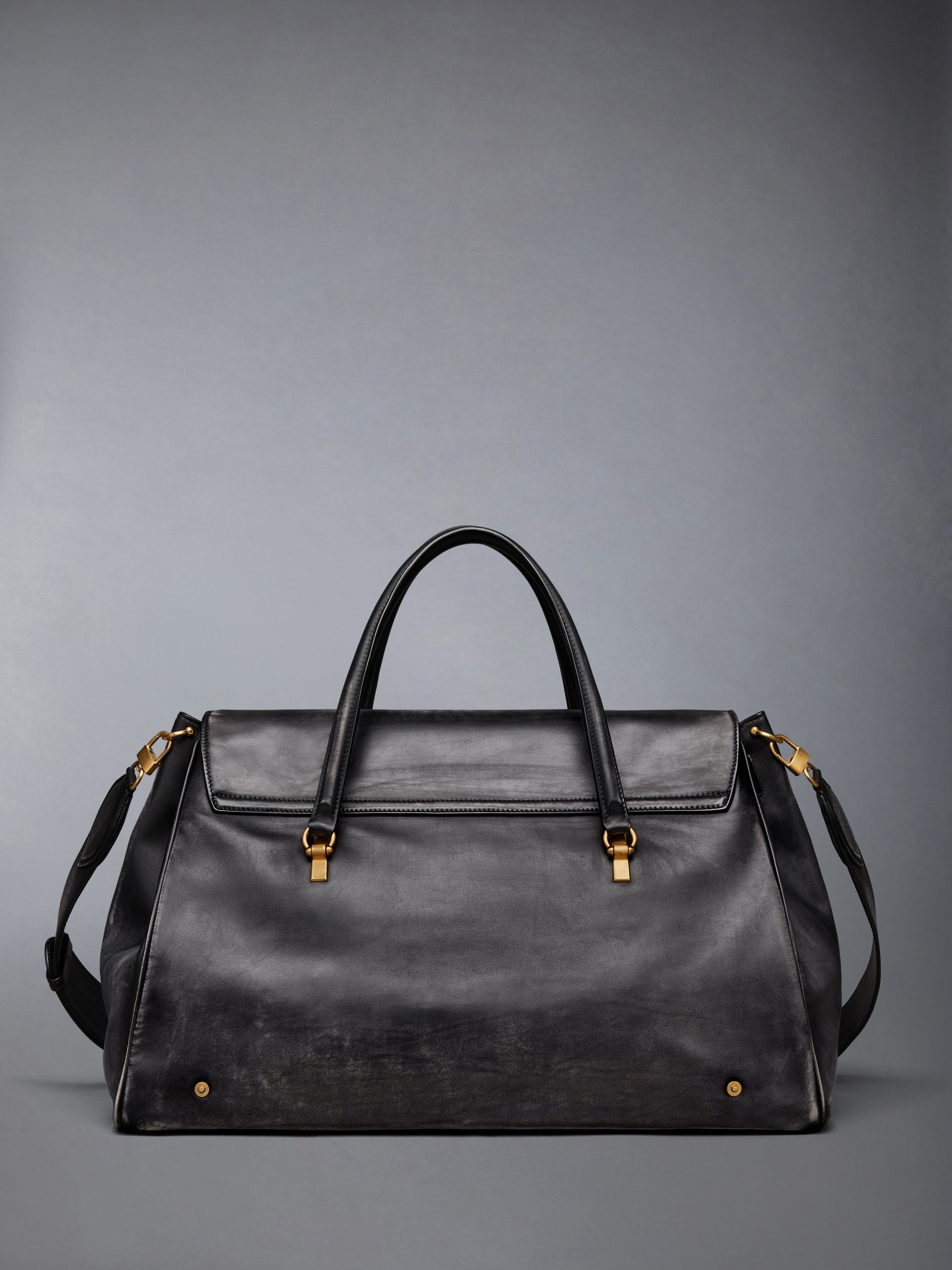 BOLTON WEEKENDER BAG IN DISTRESSED LEATHER - Image 3