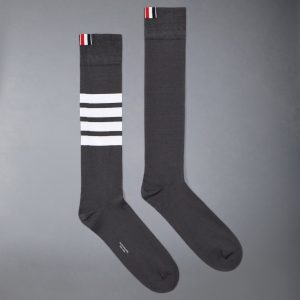 COTTON 4-BAR OVER THE CALF SOCKS