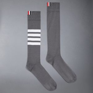 COTTON 4-BAR OVER THE CALF SOCK