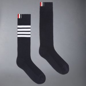 COTTON 4-BAR ATHLETIC MID CALF SOCKS
