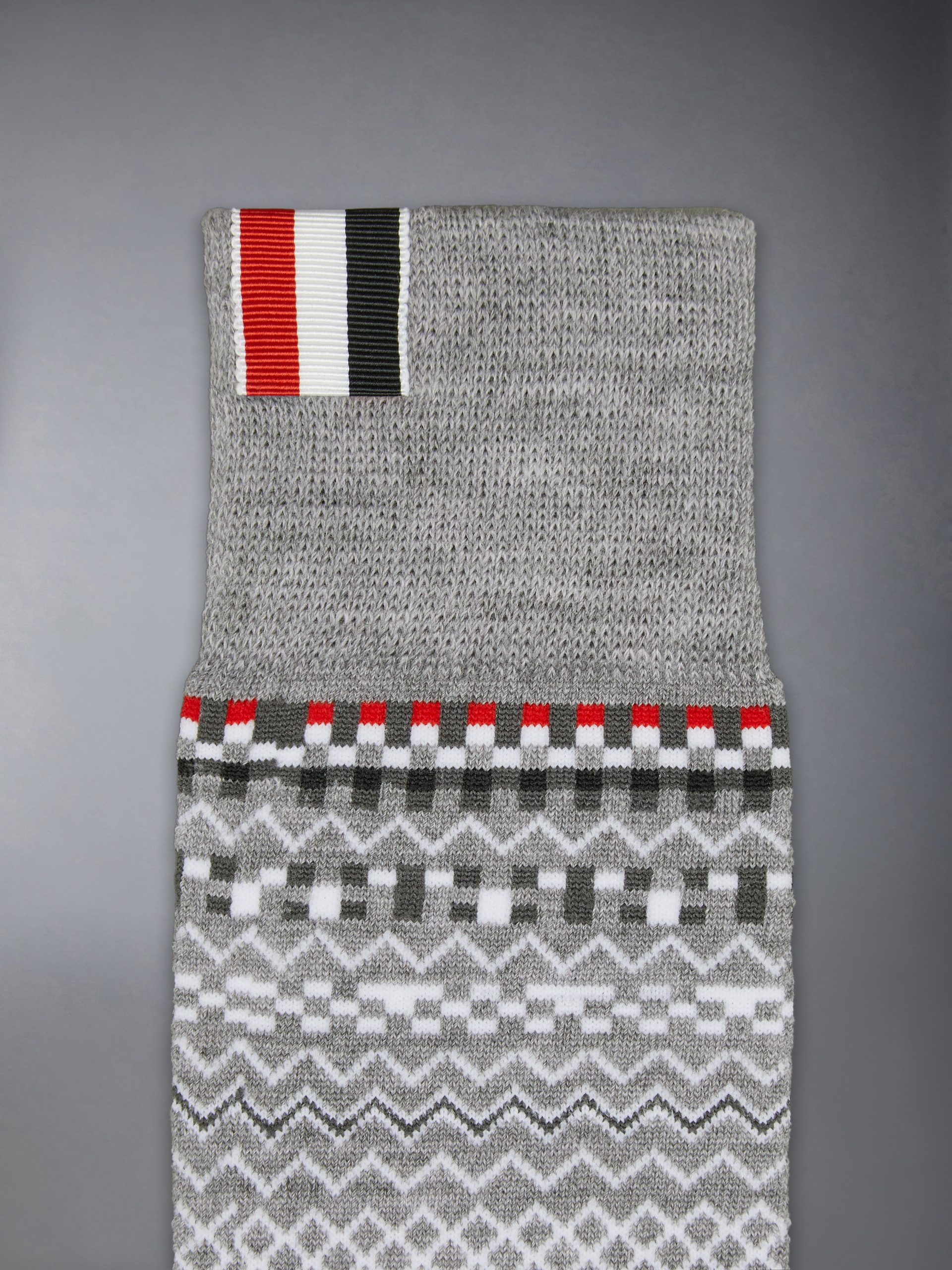 FAIRISLE JACQUARD MERINO WOOL SOCKS - Image 2