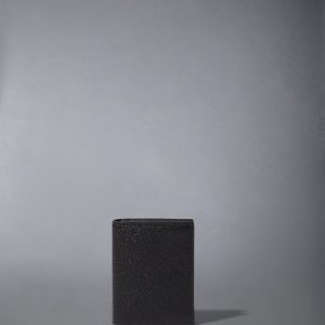 PEBBLE GRAIN DOUBLE CARD HOLDER