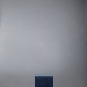 PEBBLE GRAIN LEATHER DOUBLE CARD HOLDER