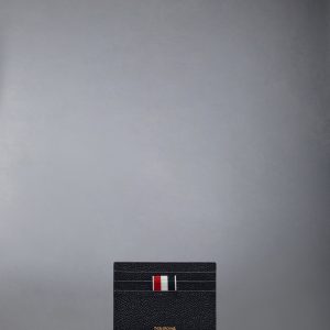 PEBBLE GRAIN NOTE COMPARTMENT CARD HOLDER