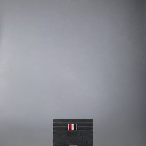 PEBBLE GRAIN NOTE COMPARTMENT CARD HOLDER