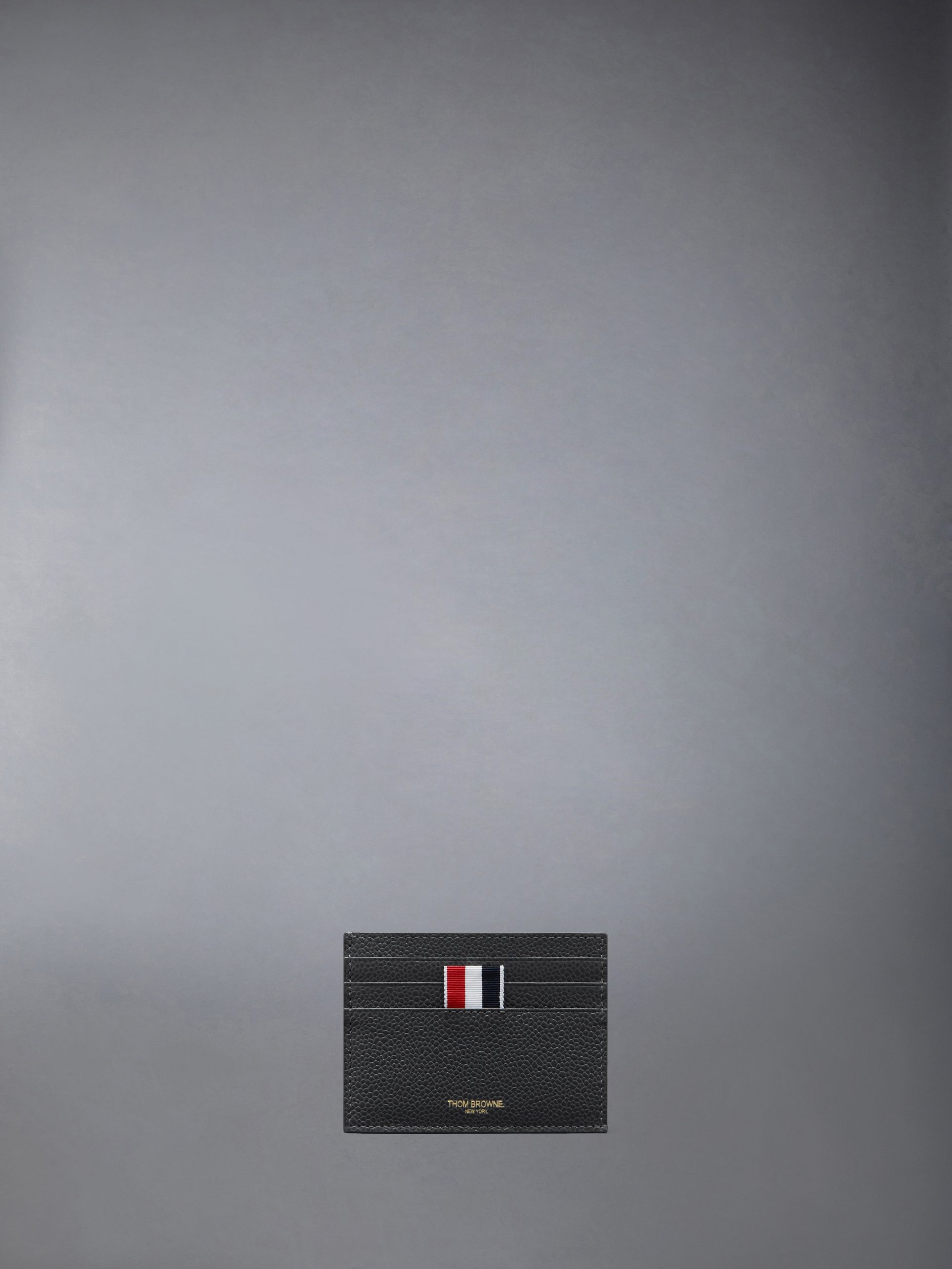 PEBBLE GRAIN NOTE COMPARTMENT CARD HOLDER