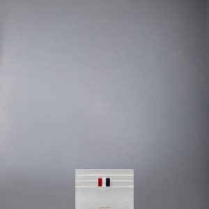 PEBBLE GRAIN NOTE COMPARTMENT CARD HOLDER