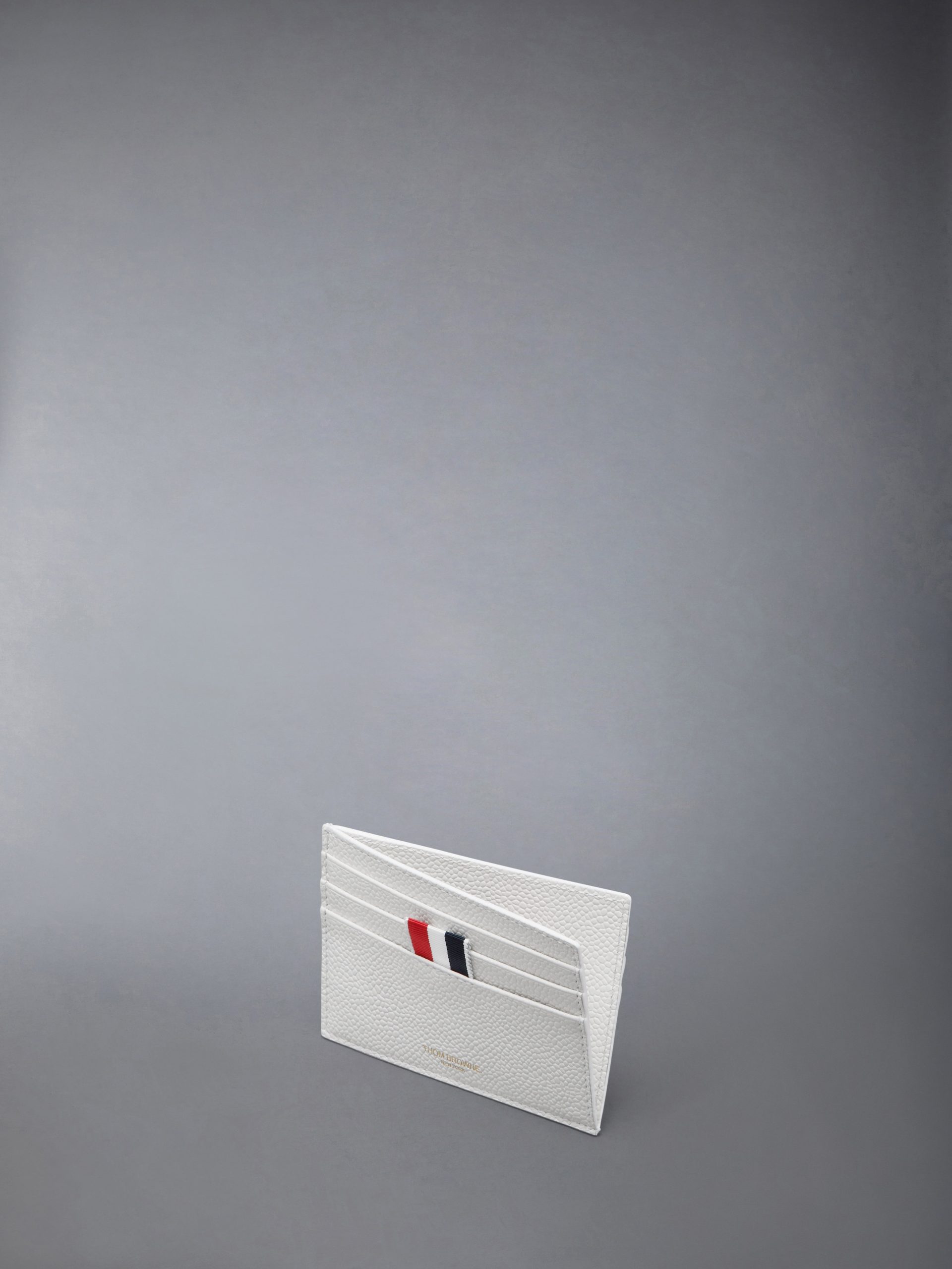 PEBBLE GRAIN NOTE COMPARTMENT CARD HOLDER - Image 3