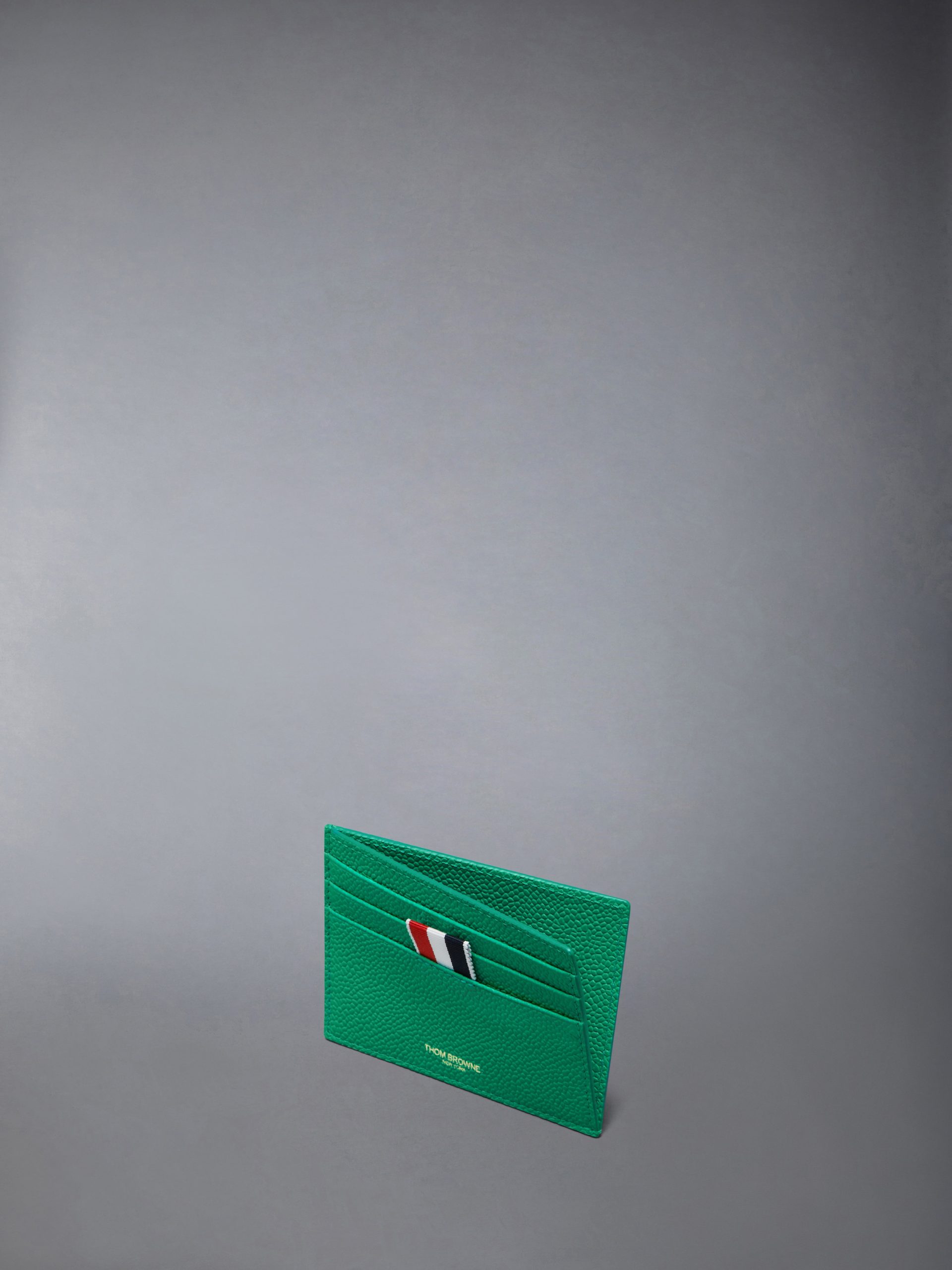 PEBBLE GRAIN NOTE COMPARTMENT CARD HOLDER - Image 3