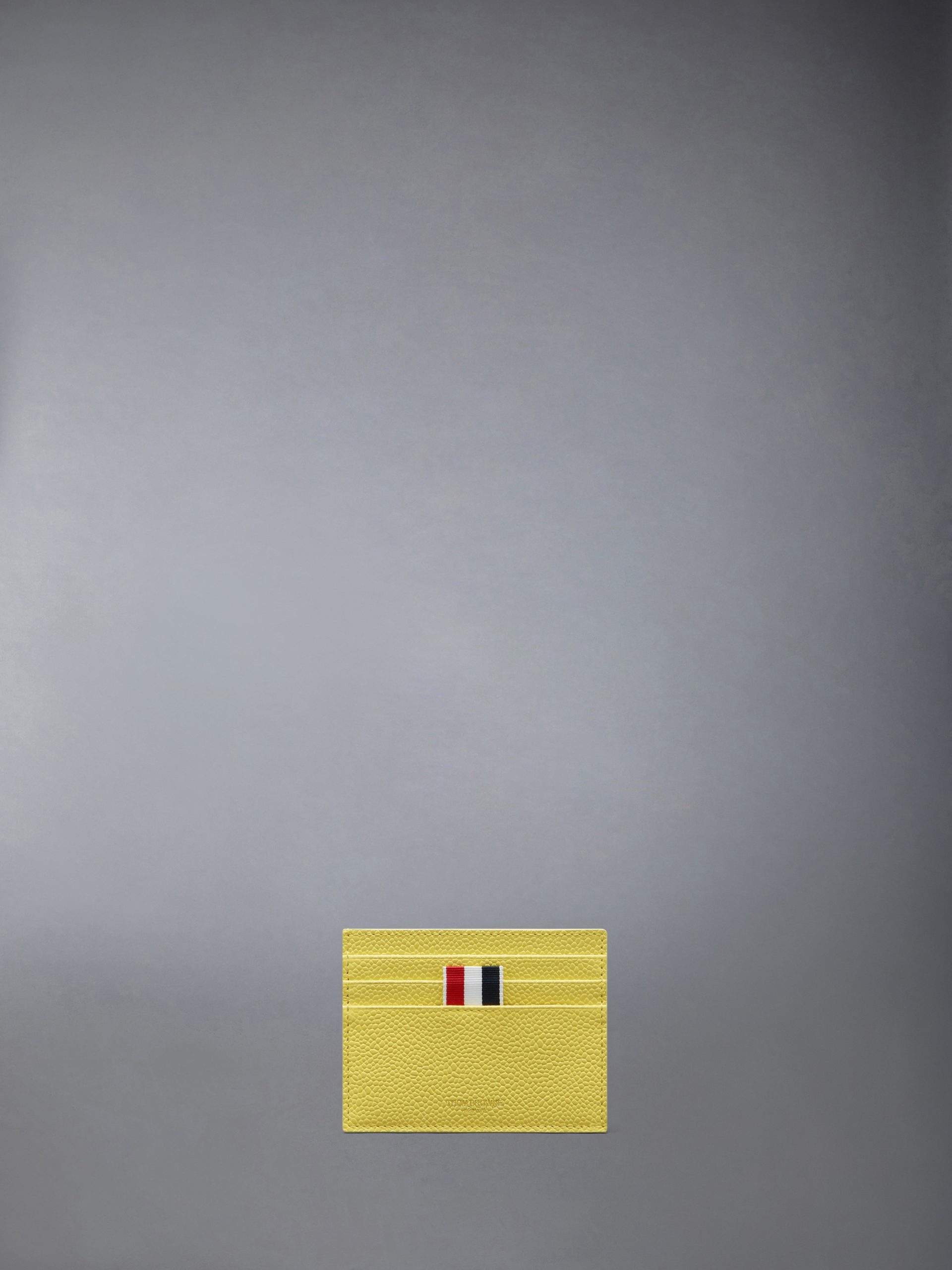 PEBBLE GRAIN NOTE COMPARTMENT CARD HOLDER