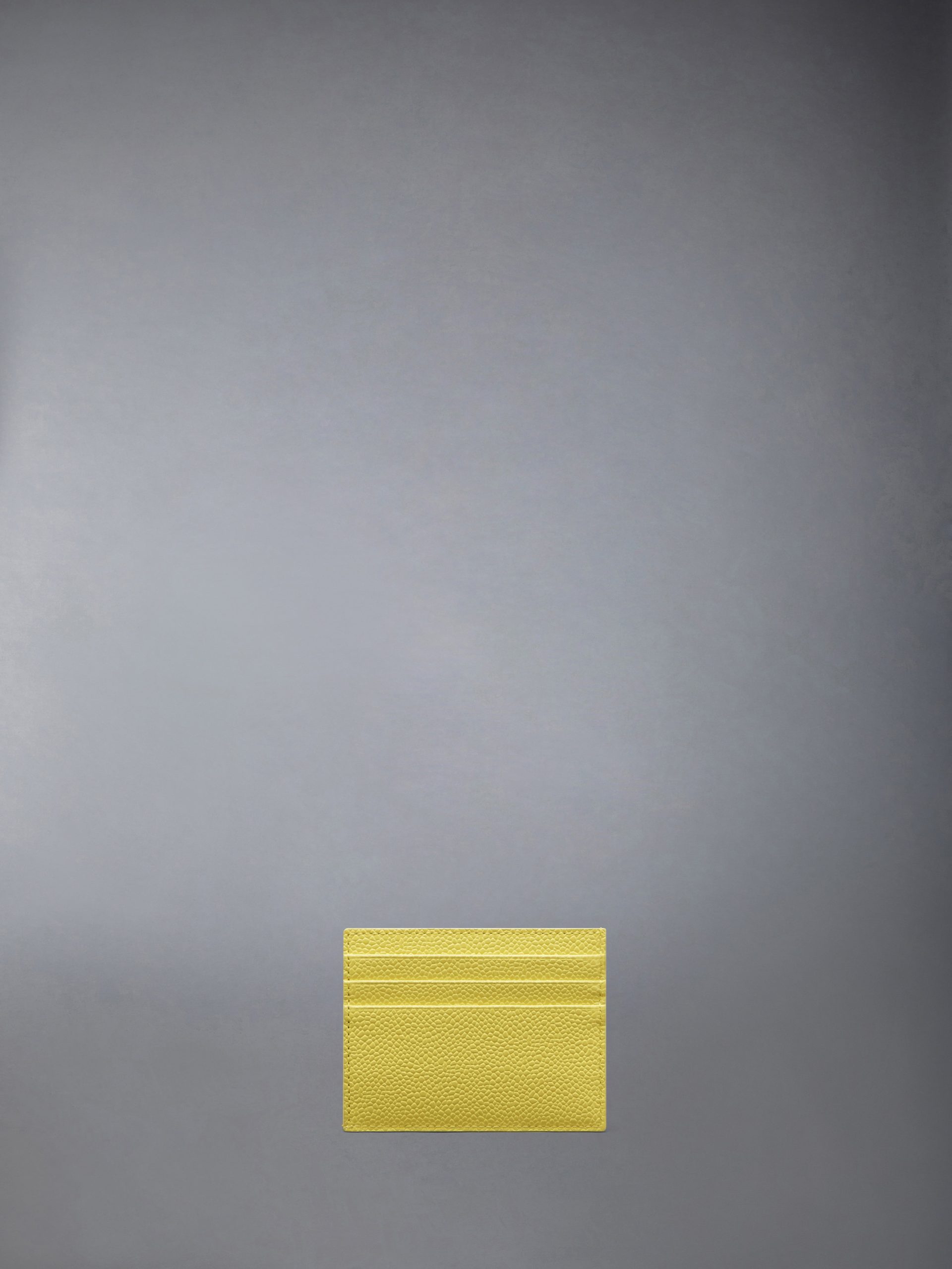 PEBBLE GRAIN NOTE COMPARTMENT CARD HOLDER - Image 2