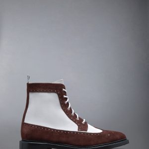 CALF SUEDE LONGWING BOOT