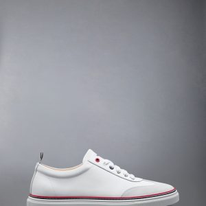 RWB LOW-TOP LEATHER SNEAKERS