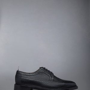 Pebble Lucido Goodyear Leather Sole Classic Longwing Brogue