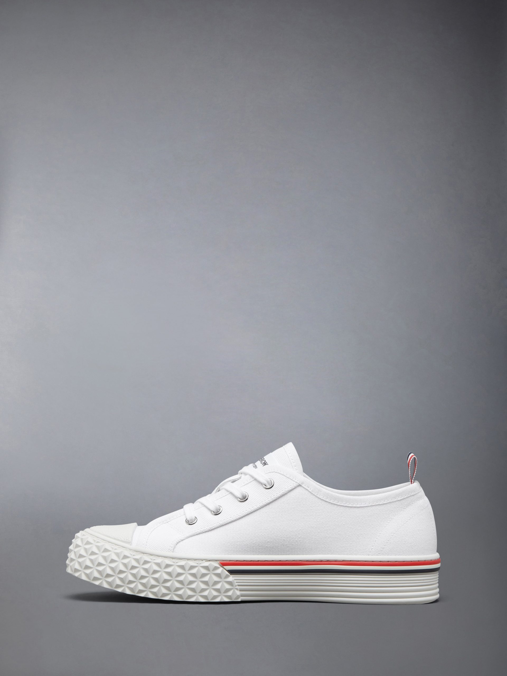 CANVAS TREAD SOLE COLLEGIATE SNEAKERS - Image 3