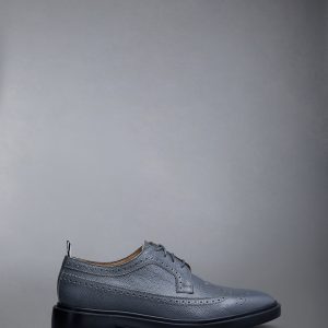 Pebble Grain Leather Longwing Brogue