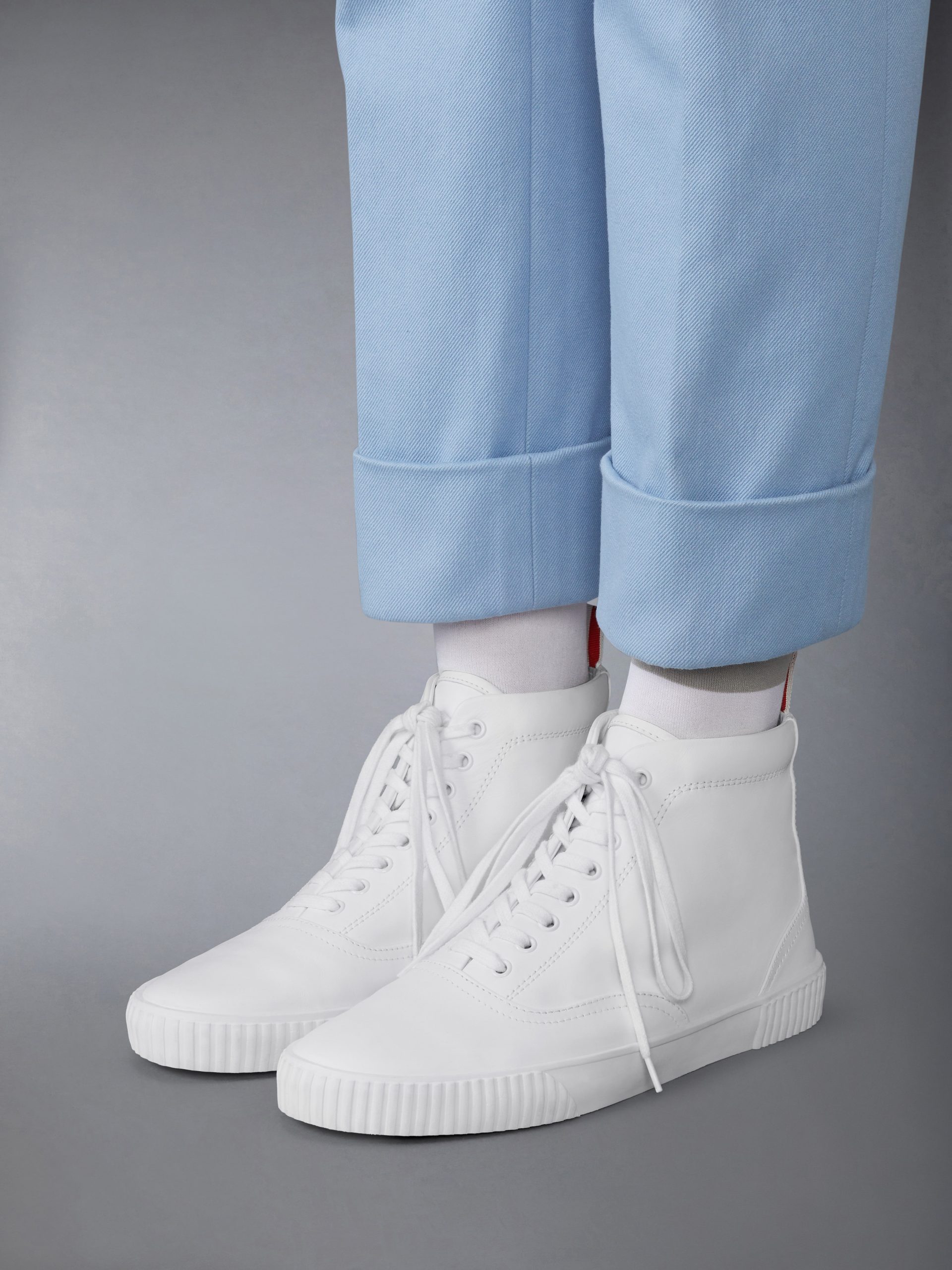 VITELLO CALF HIGH TOP HERITAGE SNEAKERS - Image 4