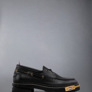 DISTRESSED CALF HIKING LEATHER SOLE BOAT SHOE