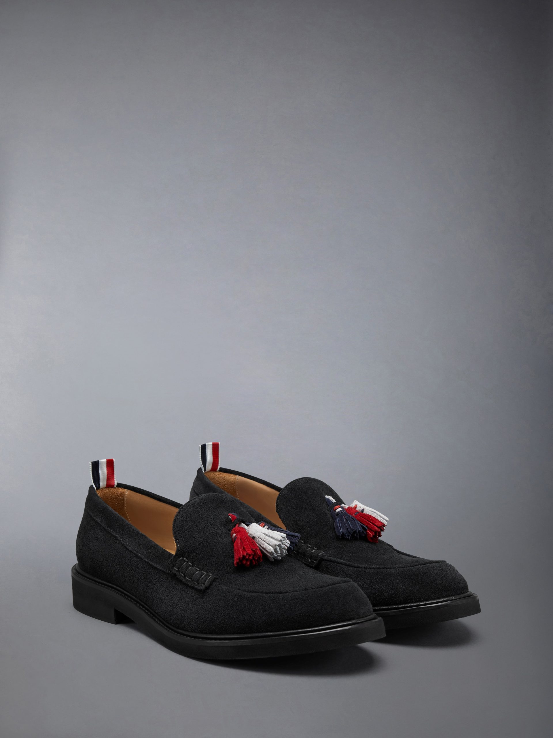 CALF SUEDE RWB TASSEL LOAFER - Image 2
