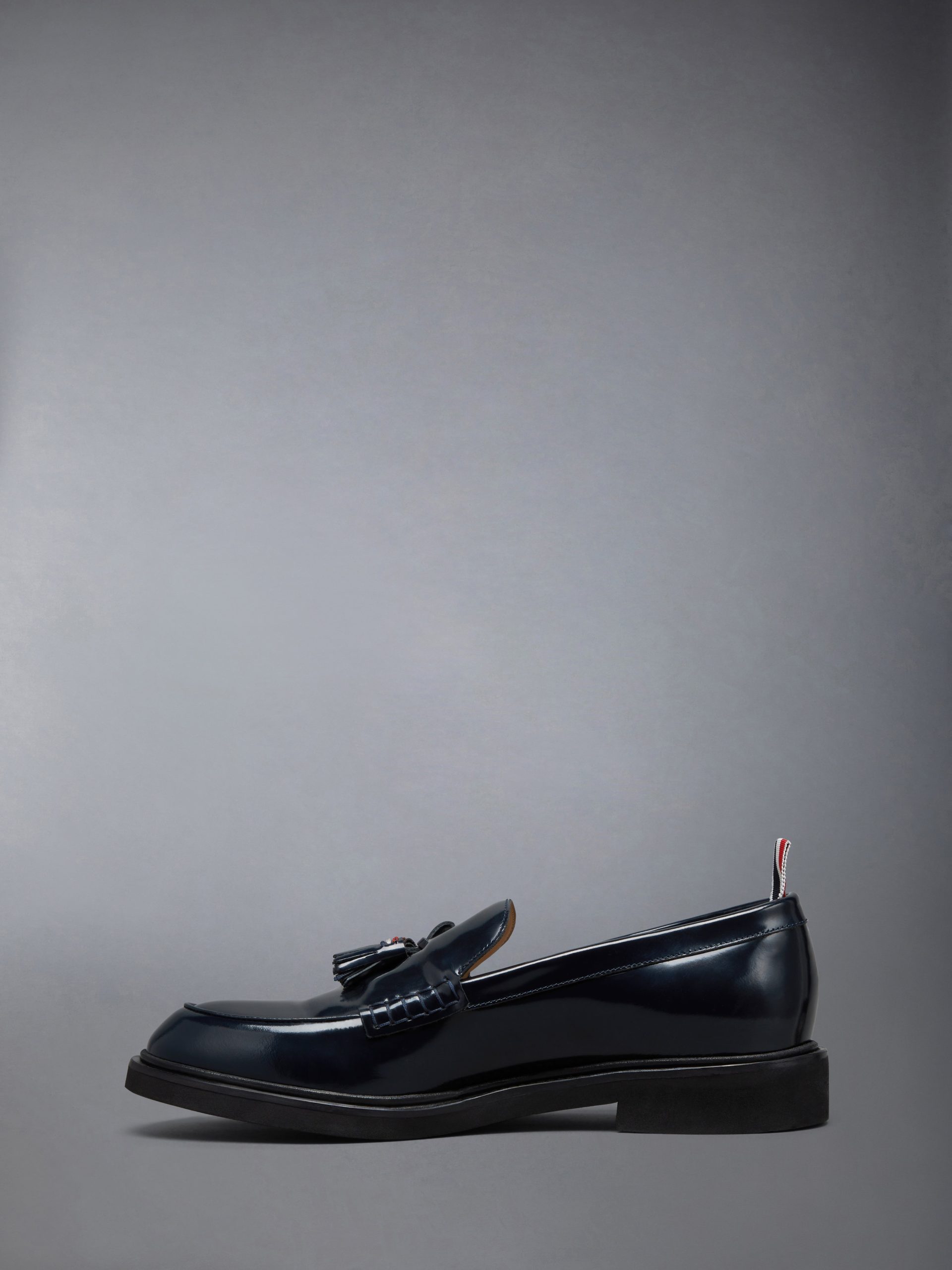 SPAZZOLATO LEATHER TASSLE LOAFER - Image 3