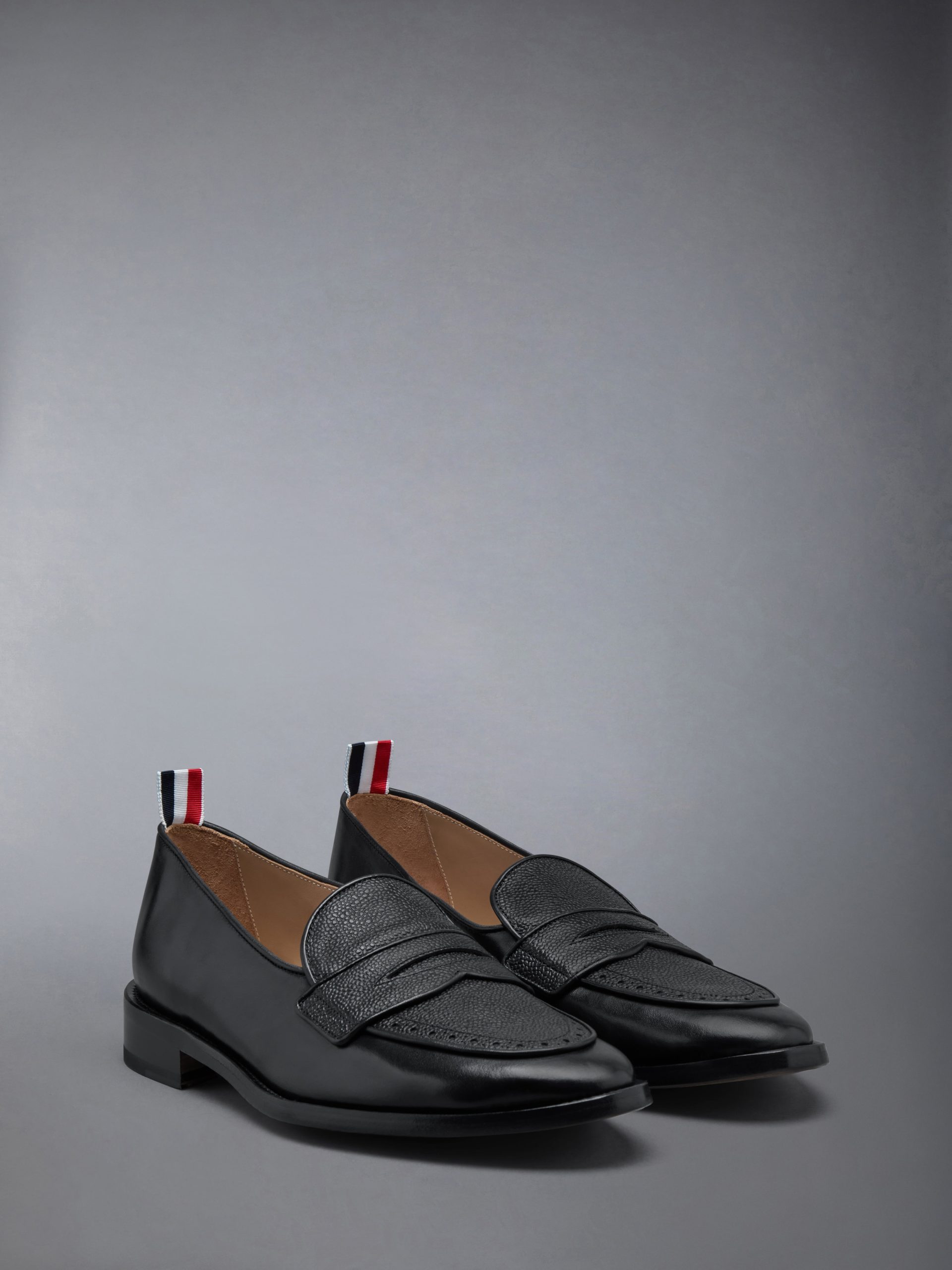 VITELLO LEATHER VARSITY PENNY LOAFER - Image 3