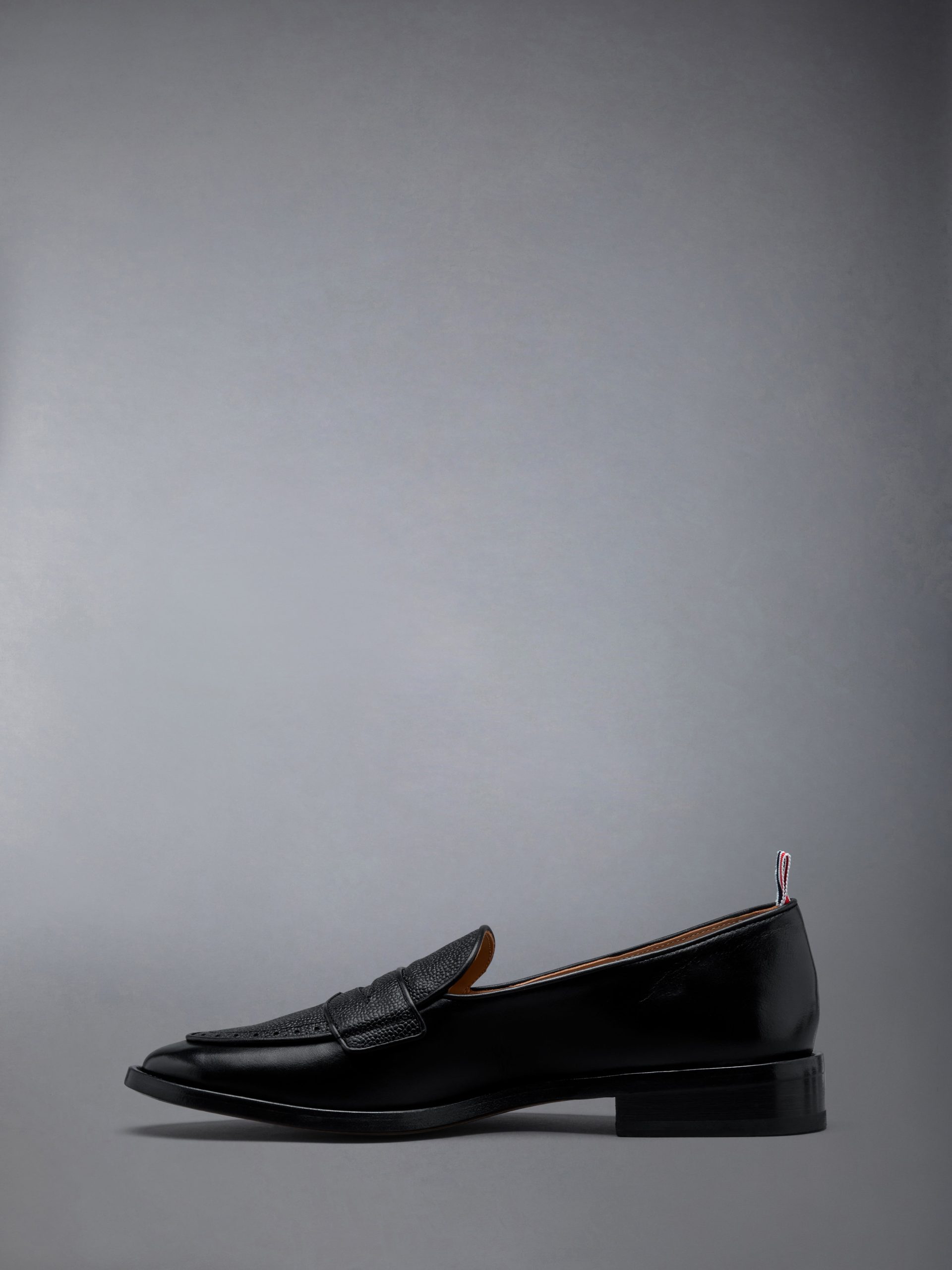 VITELLO LEATHER VARSITY PENNY LOAFER - Image 5