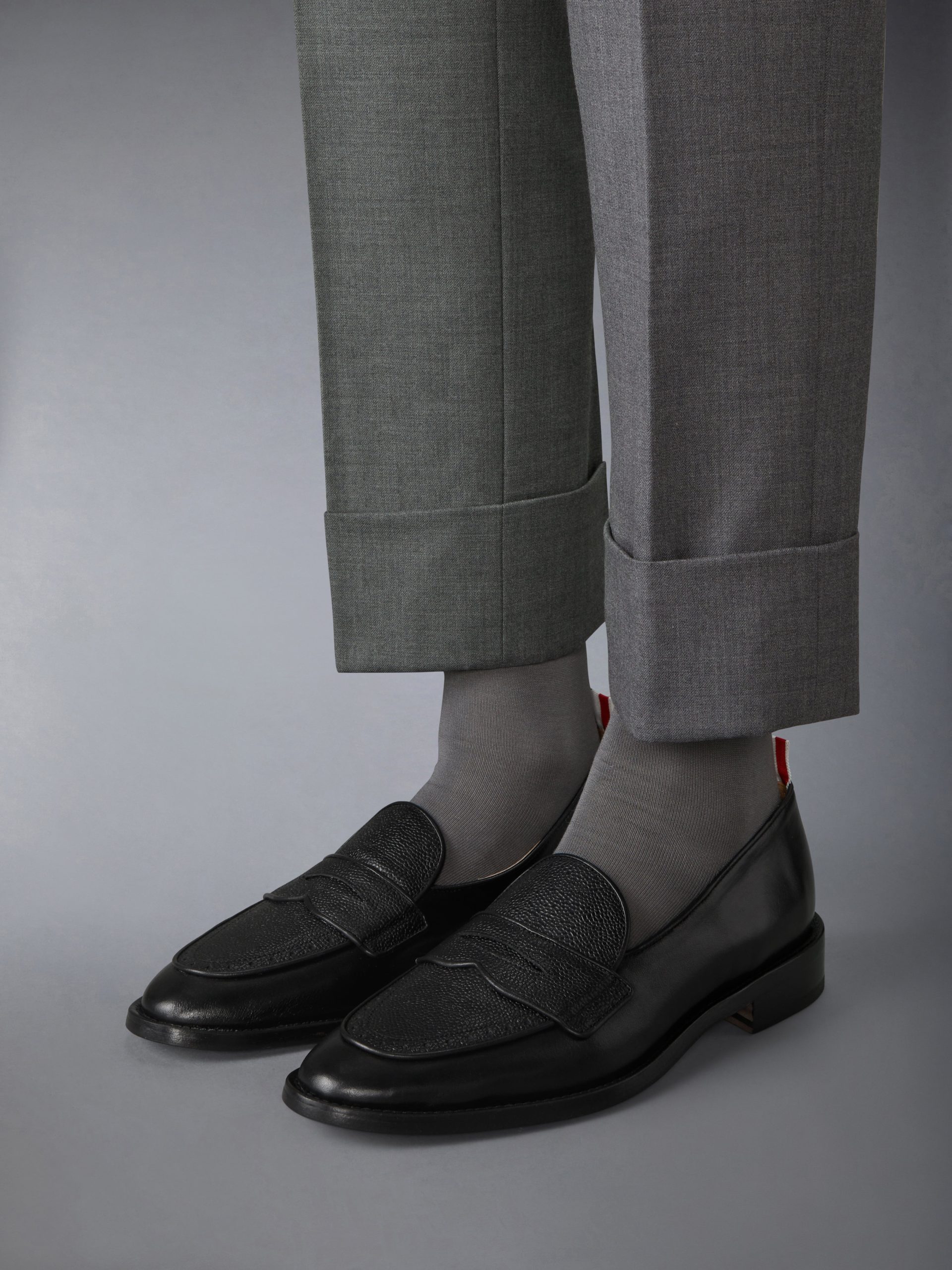 VITELLO LEATHER VARSITY PENNY LOAFER - Image 2