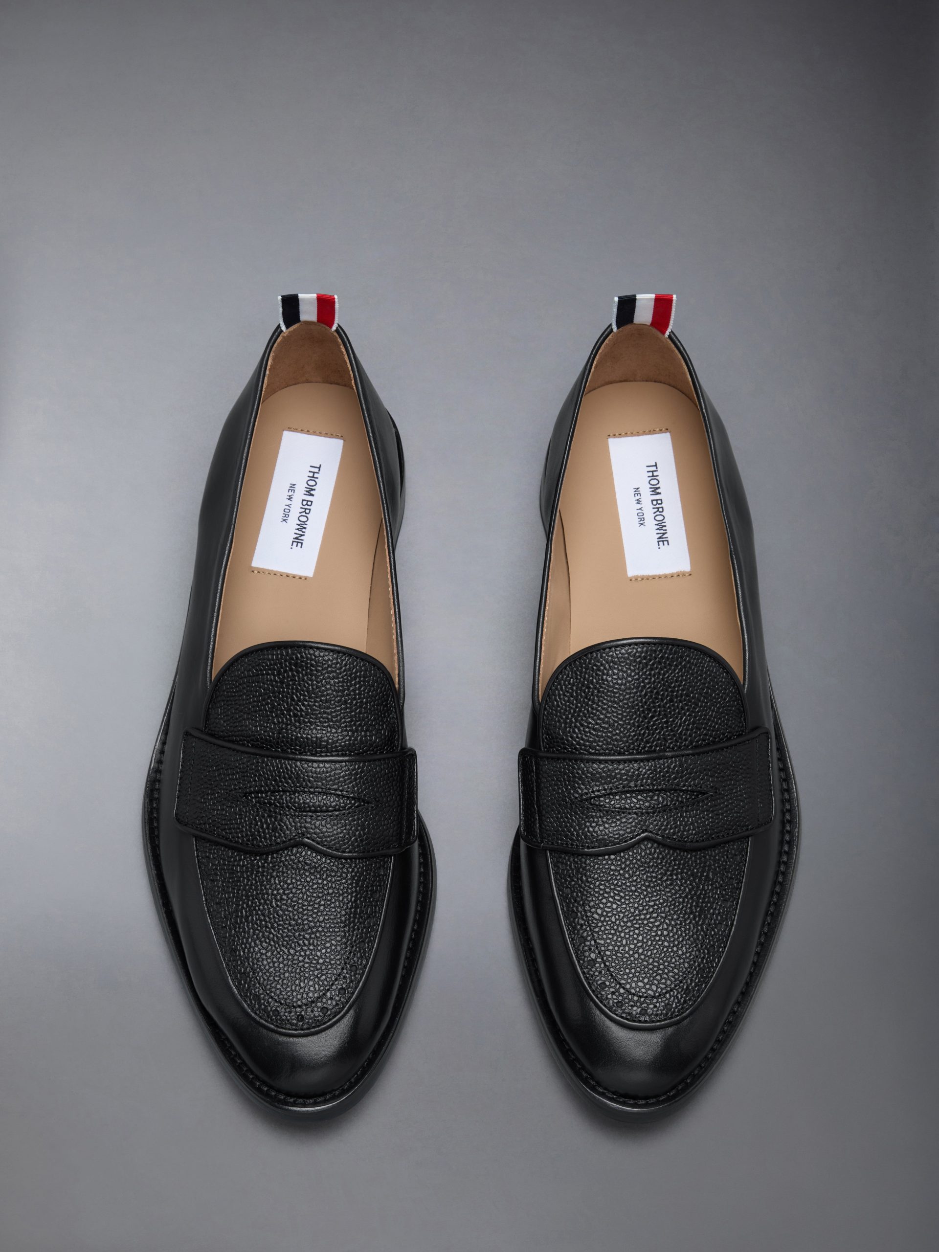 VITELLO LEATHER VARSITY PENNY LOAFER - Image 4