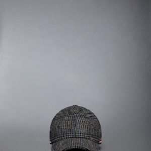 PRINCE OF WALES HUNTING TWEED 6-PANEL BASEBALL CAP