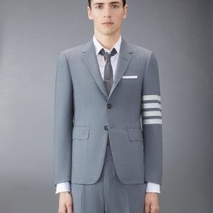 Plain Weave 4-Bar Classic Sport Coat