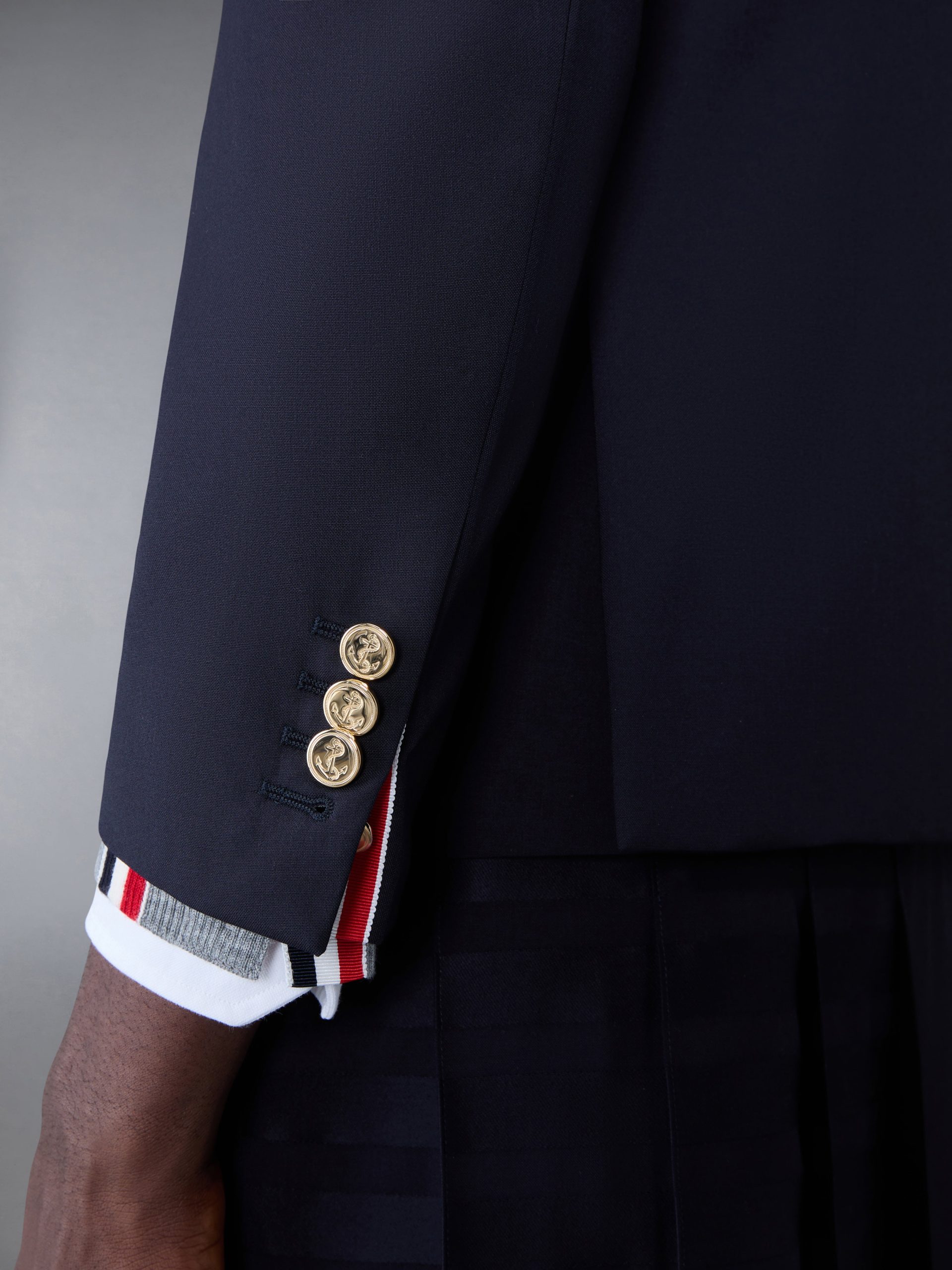 Plain Weave 4-Bar Classic Sport Coat - Image 6