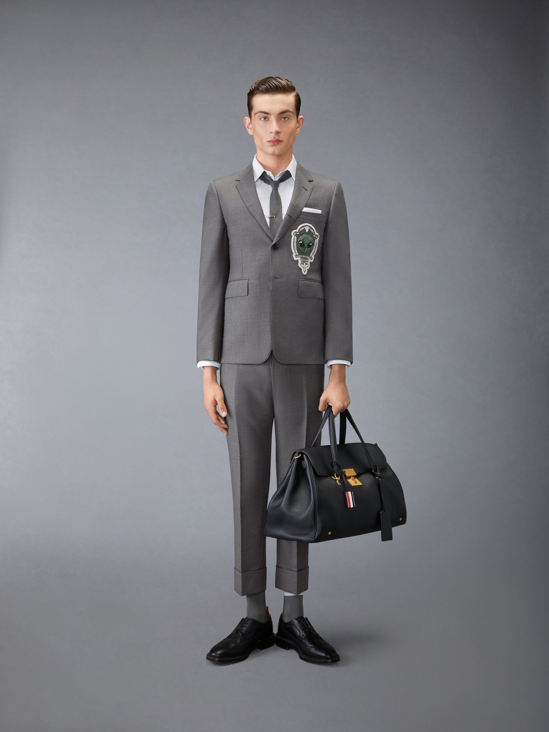 SUPER 120'S TWILL ALIEN CREST CLASSIC SPORTCOAT - Image 3