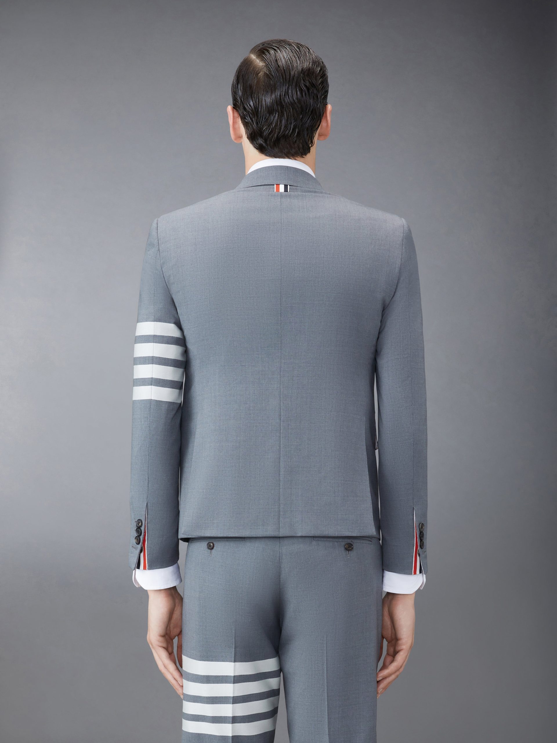PLAIN WEAVE 4-BAR HIGH ARMHOLE SPORT COAT - Image 2