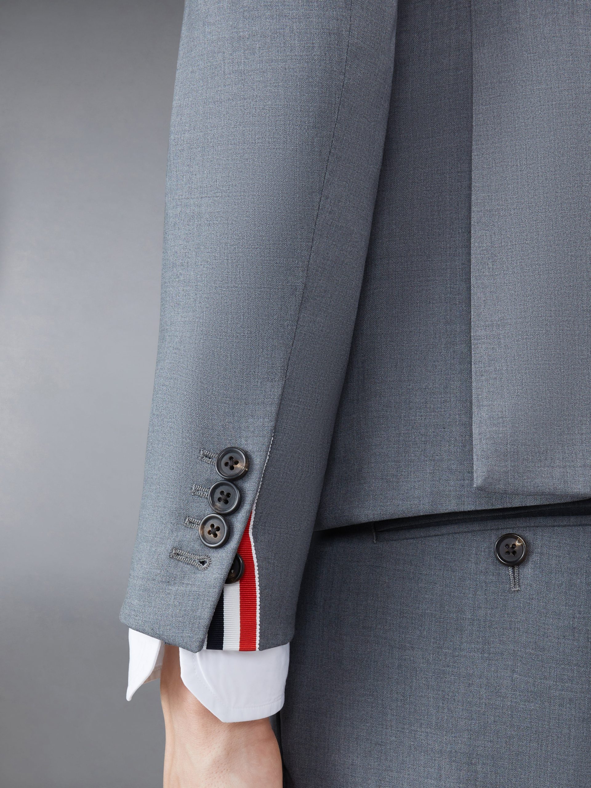 PLAIN WEAVE 4-BAR HIGH ARMHOLE SPORT COAT - Image 6