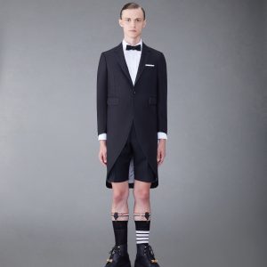 WOOL CLASSIC TIPPING JACKET