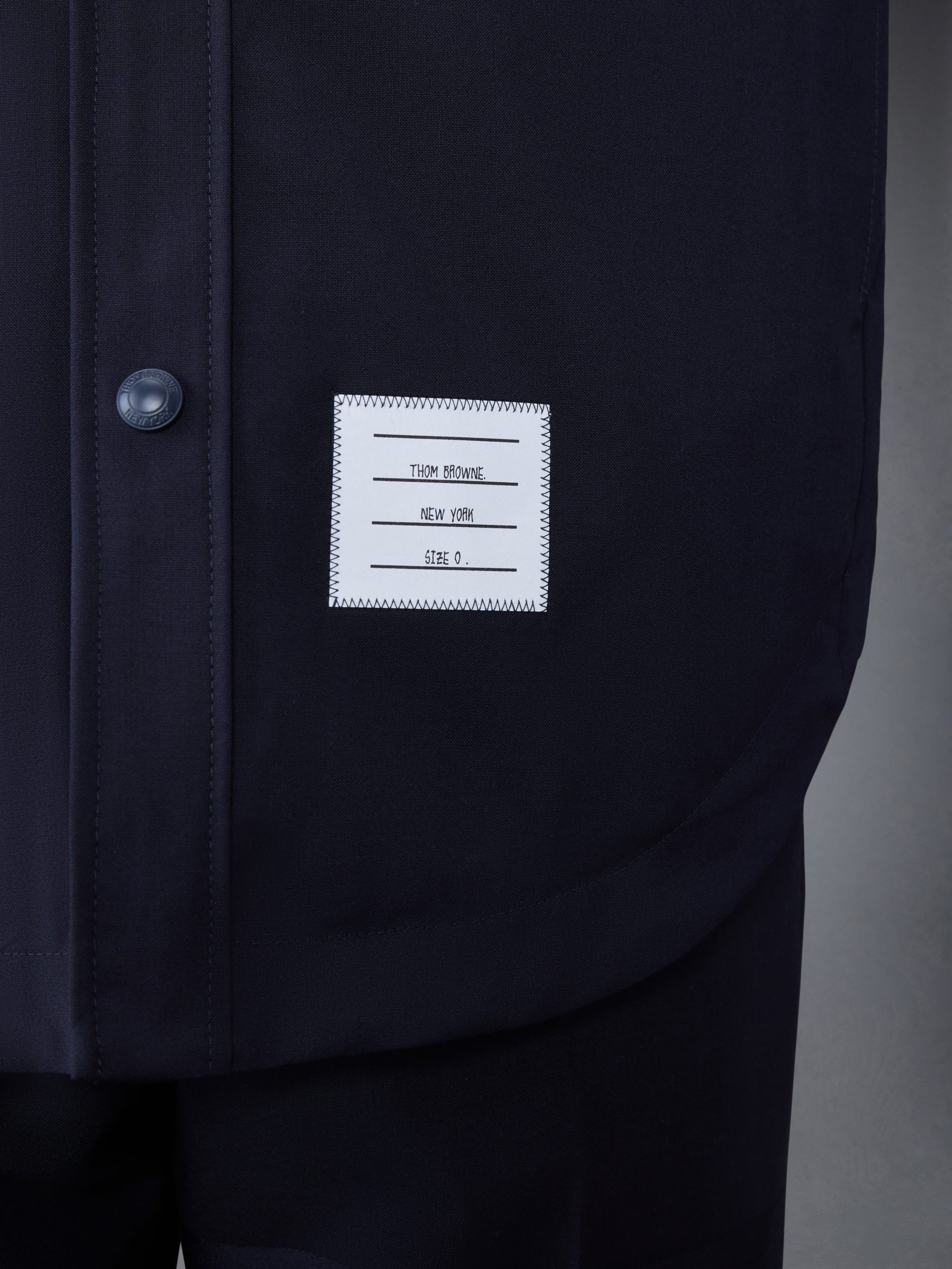 Plain Weave 4-Bar Shirt Jacket - Image 6