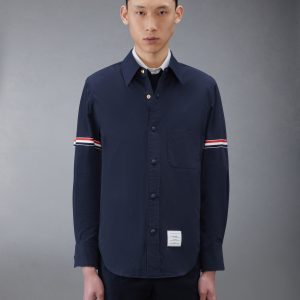 NYLON ARMBAND SHIRT JACKET