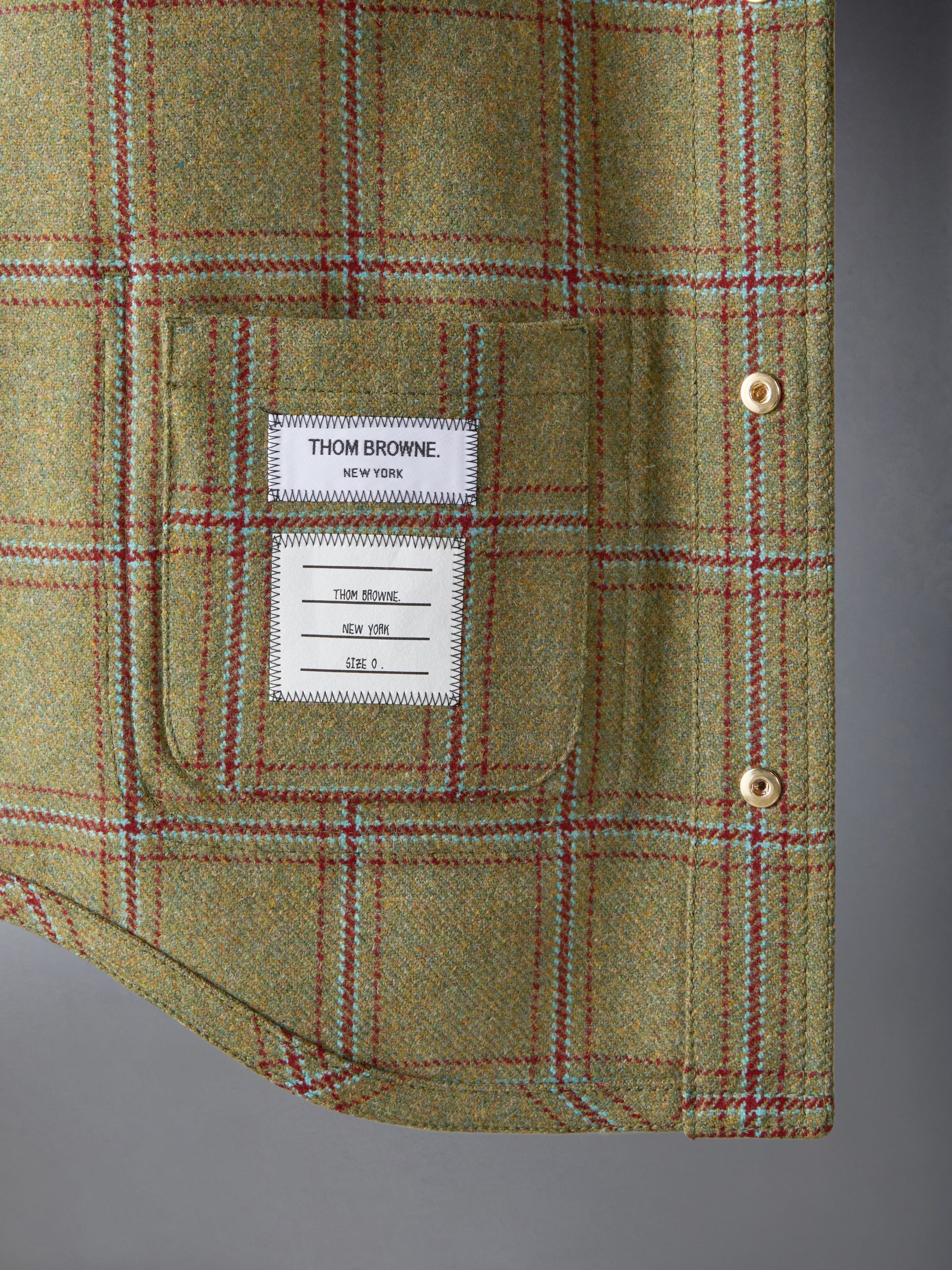 HUNTING TWEED ARMBAND UTILITY JACKET - Image 4