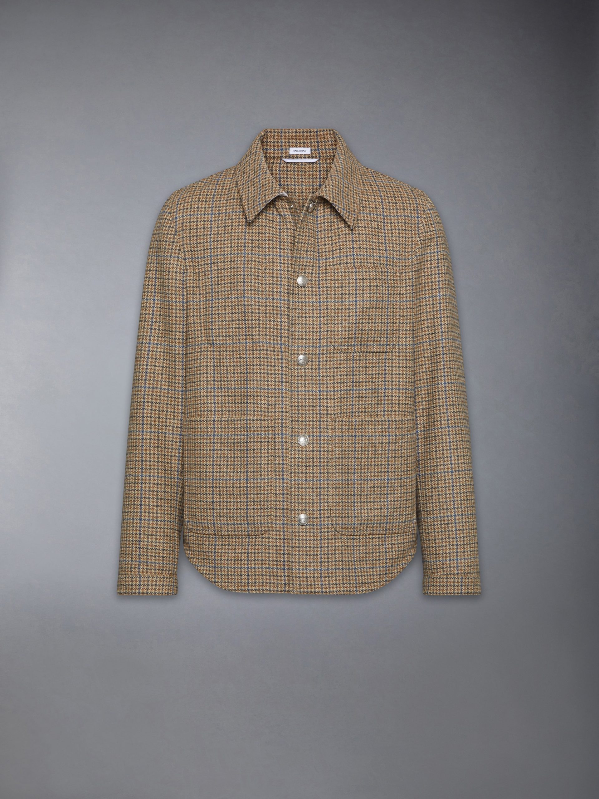 GUNCLUB CHECK CHEVIOT TWEED UTILITY JACKET - Image 6