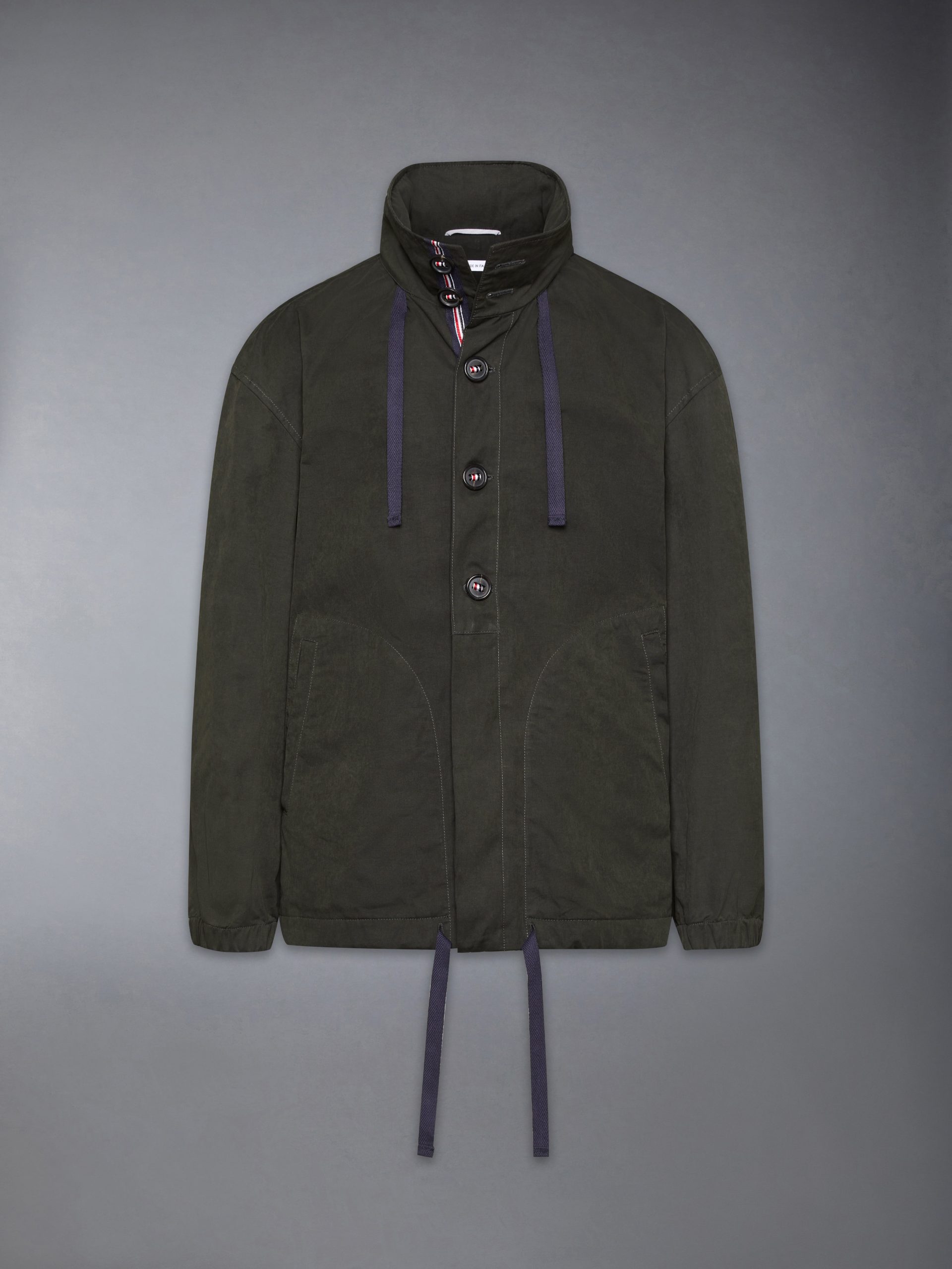 WAXED TECH HOODED ANORAK JACKET - Image 7